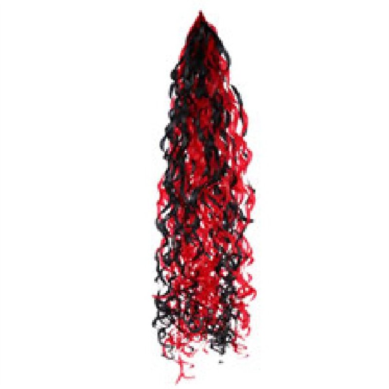 RED / BLACK BALLOON TASSEL