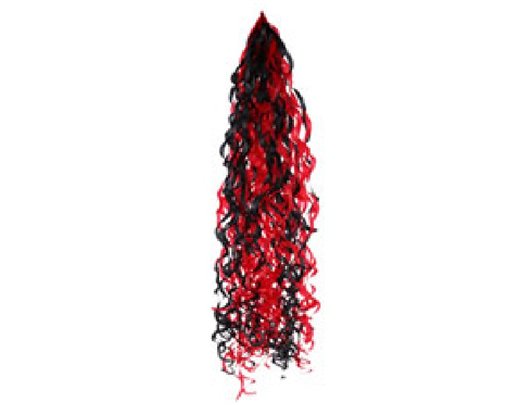 RED / BLACK BALLOON TASSEL