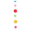 PRIMARY COLOURS CIRCLE BALLOON TAIL