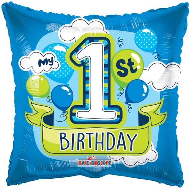 18IN 1ST BIRTHDAY BOY FOIL BALLOON