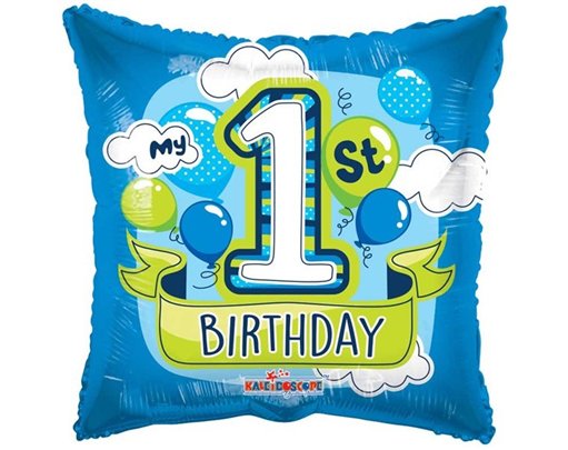 18IN 1ST BIRTHDAY BOY FOIL BALLOON
