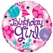 18IN BIRTHDAY GIRL FOIL BALLOON