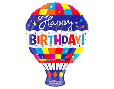 18IN HAPPY BIRTHDAY BALLOON FOIL BALLOON