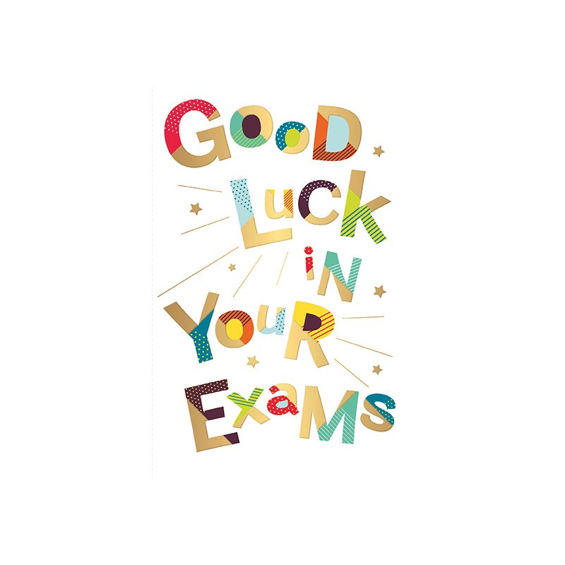 Good Luck In Your Exams