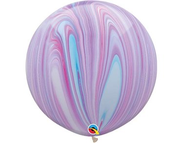 (2) 30IN FASHION AGATE QUALATEX