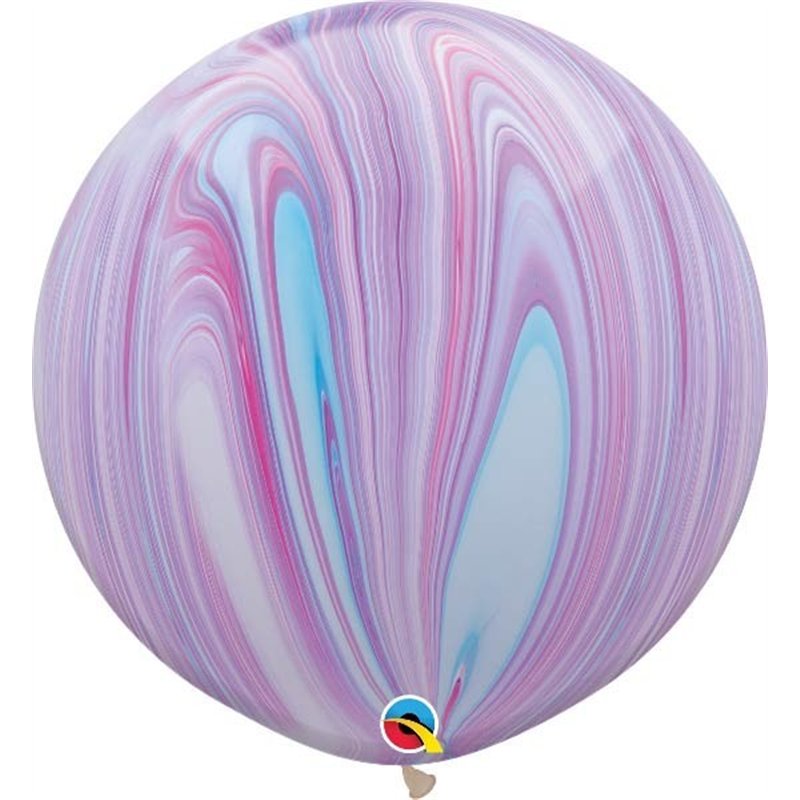 (2) 30IN FASHION AGATE QUALATEX