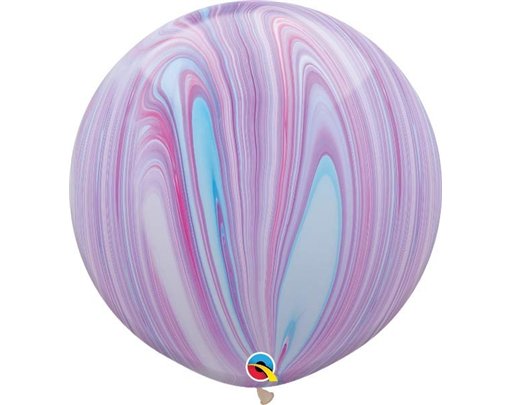 (2) 30IN FASHION AGATE QUALATEX