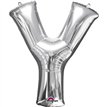SILVER LETTER Y SUPER SHAPE FOIL