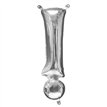 16IN SILVER EXCLAMATION MARK SHAPED FOIL