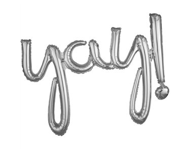 YAY SILVER AIR-FILL FOIL SCRIPT