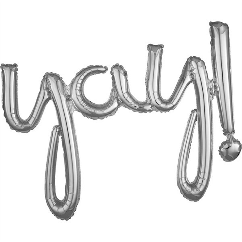 YAY SILVER AIR-FILL FOIL SCRIPT
