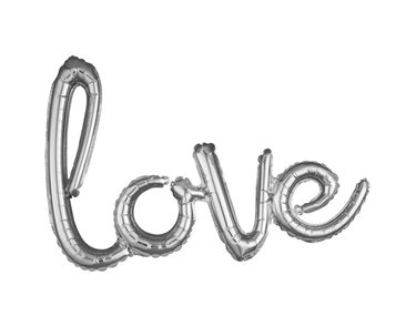 LOVE SILVER AIR-FILL FOIL SCRIPT