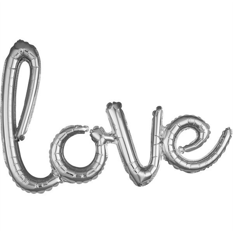 LOVE SILVER AIR-FILL FOIL SCRIPT