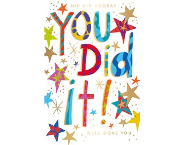 Hip Hip Hooray - You Did It!