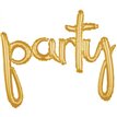PARTY GOLD AIR-FILL FOIL SCRIPT