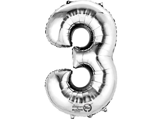 16IN NO. 3 SILVER AIR-FILL FOIL