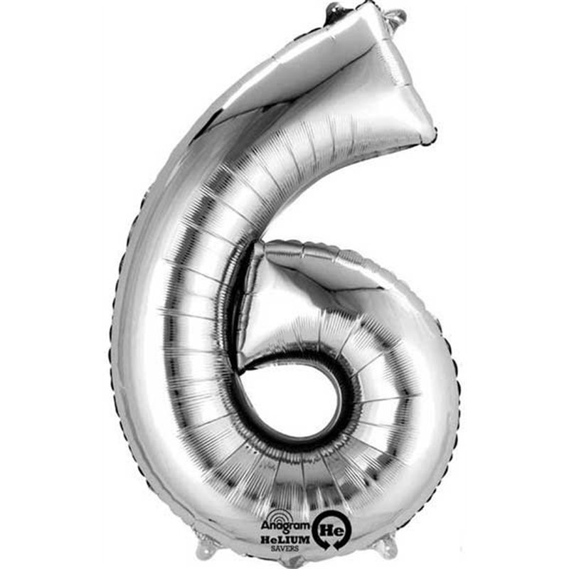 16IN NO. 6 SILVER AIR-FILL FOIL