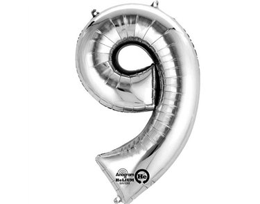 16IN NO. 9 SILVER AIR-FILL FOIL