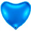 36IN BLUE HEART FOIL BALLOON