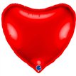 36IN RED HEART FOIL BALLOON