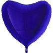 36IN BLUE CAPRI HEART FOIL BALLOON