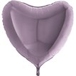 36IN LILAC HEART FOIL BALLOON