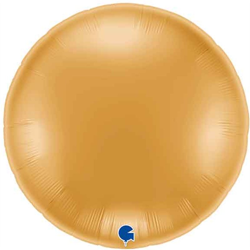 36IN GOLD ROUND FOIL BALLOON