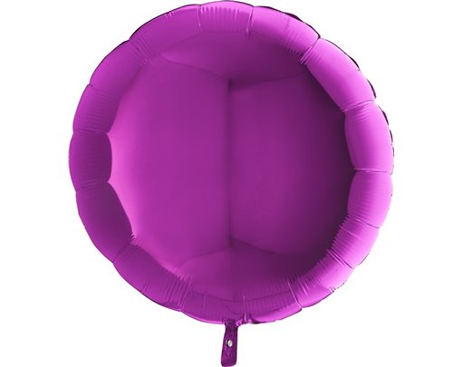 36IN PURPLE ROUND FOIL BALLOON