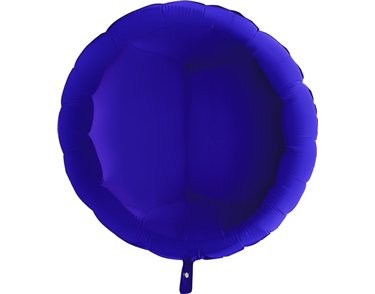 36IN ROUND BLUE CAPRI FOIL BALLOON