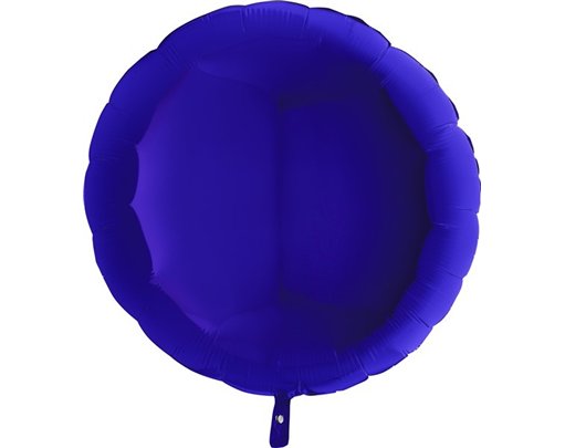 36IN ROUND BLUE CAPRI FOIL BALLOON