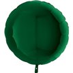 36IN DARK GREEN ROUND FOIL BALLOON