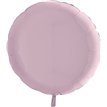 36IN PASTEL PINK ROUND FOIL BALLOON