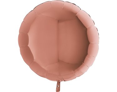 36IN ROSE GOLD ROUND FOIL BALLOON