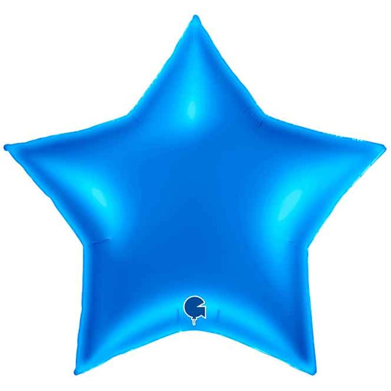 36IN BLUE STAR FOIL BALLOON