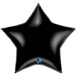 36IN BLACK STAR FOIL BALLOON