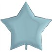 36IN PASTEL BLUE STAR FOIL BALLOON