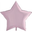 36IN PASTEL PINK STAR FOIL BALLOON