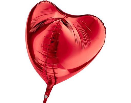 23IN RED HEART 3D FOIL BALLOON