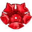 14IN RED FOIL DECO-STAR