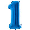 40IN BLUE NUMBER 1 FOIL BALLOON
