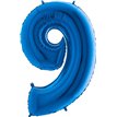 40IN BLUE NUMBER 9 FOIL BALLOON
