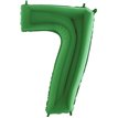 40IN GREEN NUMBER 7 FOIL BALLOON