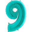 40IN TIFFANY NUMBER 9 FOIL BALLOON