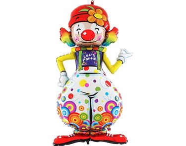 40IN PARTY CLOWN FOIL MAXILOON