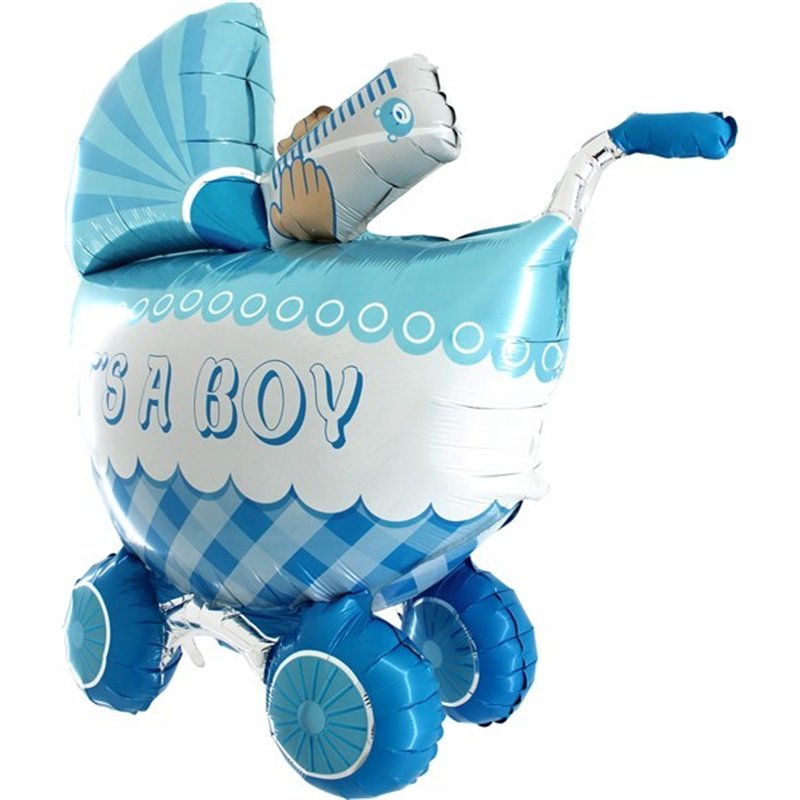 42IN ITS A BOY BUGGY 3D FOIL BALLOON