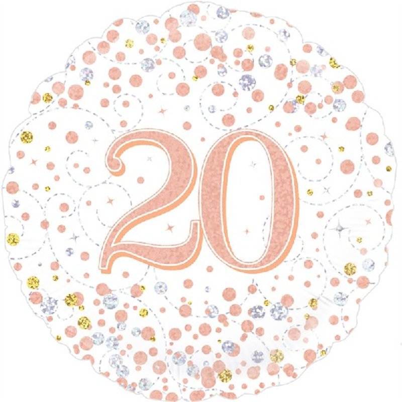 18IN 20TH SPARKLING FIZZ B/DAY FOIL