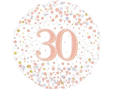 18IN SPARKLING FIZZ 30TH B/DAY FOIL