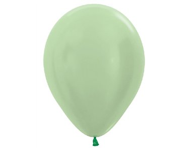 (50) 12IN GREEN SATIN SEMPERTEX (20000838)
