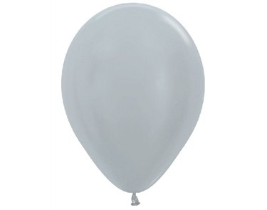 (50) 12IN SILVER SATIN SEMPERTEX (20000853)
