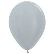 (50) 12IN SILVER SATIN SEMPERTEX (20000853)